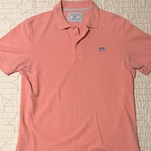 Southern Tide Coral Polo Shirt